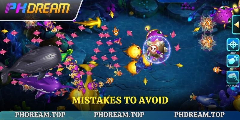 Mistakes to avoid