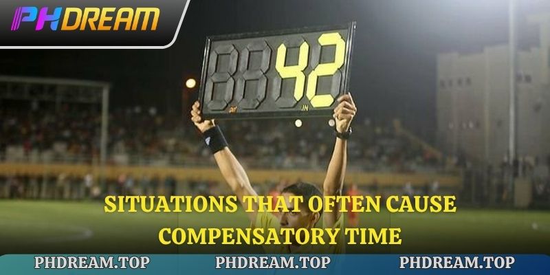 Situations that often cause compensatory time